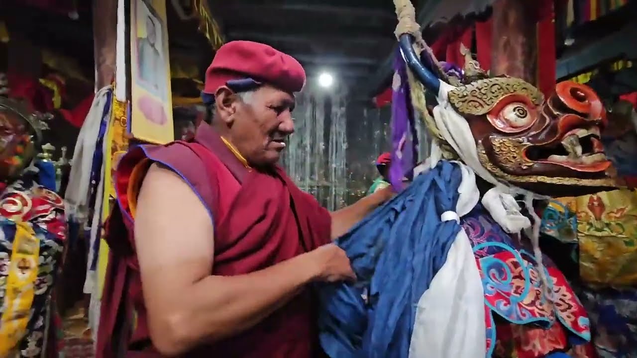 Закулисье Ханле Густор 2024, Ханле Гонпа, Ладакх, Гималаи.