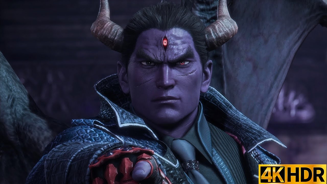 Tekken 8 Iron Fist Tournament | Paul vs Kuma, Jin vs Leroy | True Devil Kazuya - 4K HDR Tekken Movie