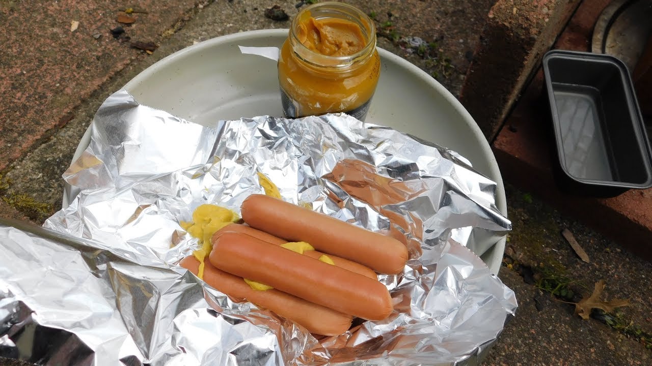 How to Cook Hot Dogs, Bar S Franks, Woodfire cooking YouTube