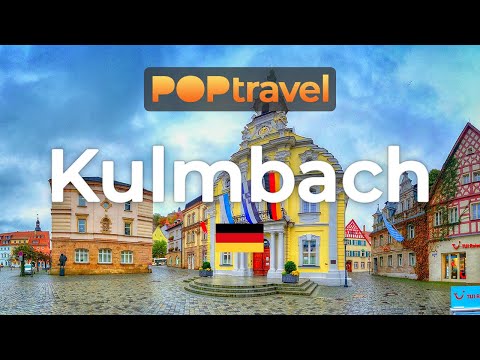 Walking in KULMBACH / Germany 🇩🇪- Rainy Sunday Tour - 4K 60fps (UHD)
