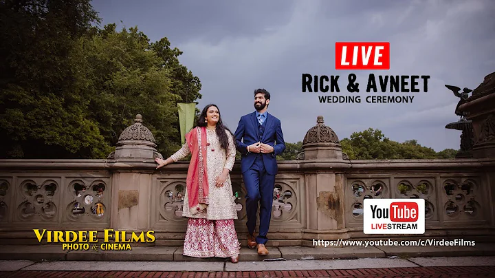 RICK & AVNEET WEDDING CEREMONY LIVE FROM NEW JERSEY
