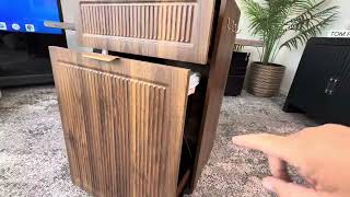 Pull Out Trash Can Cabinet