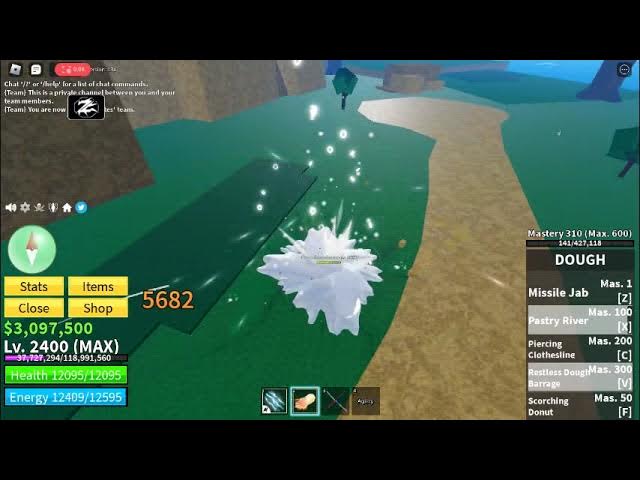 SHOWCASE da RUMBLE DESPERTADA no BLOX FRUITS 14 !! *goro awakening* ‹ GH0Ks  › 