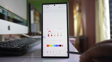 How to change the color of text in Samsung notes with S-Pen before writing or after writing the text