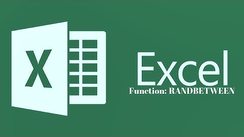 EXCEL Training | How to use RANDBETWEEN formula in Microsoft EXCEL