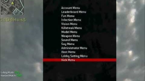 Call Of Duty 4: Mod Menu (iPROFamily Patch) PC