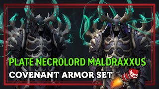 Plate Necrolord Maldraxxus Covenant Armor Set - Shadowlands