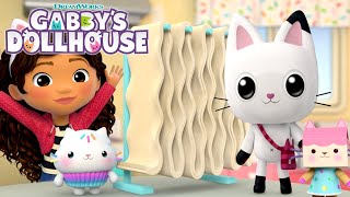 Oodles of Noodles! Hamster Kitty Noodle Slide | GABBY'S DOLLHOUSE | Netflix