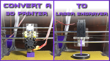 Convert a 3D PRINTER To LASER ENGRAVER | Under 40$