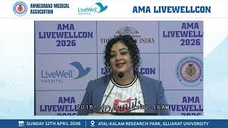 Sapna Vyas  speech on fitness strategies for medical professionals , at AMA livewellcon2026