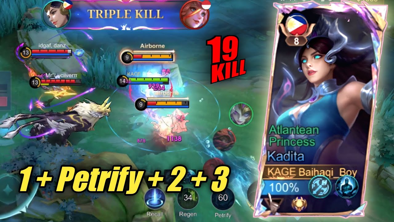 This Is Why Everyone Fears Kadita! One-Shot Queen Gameplay || KADITA BUILD 2025