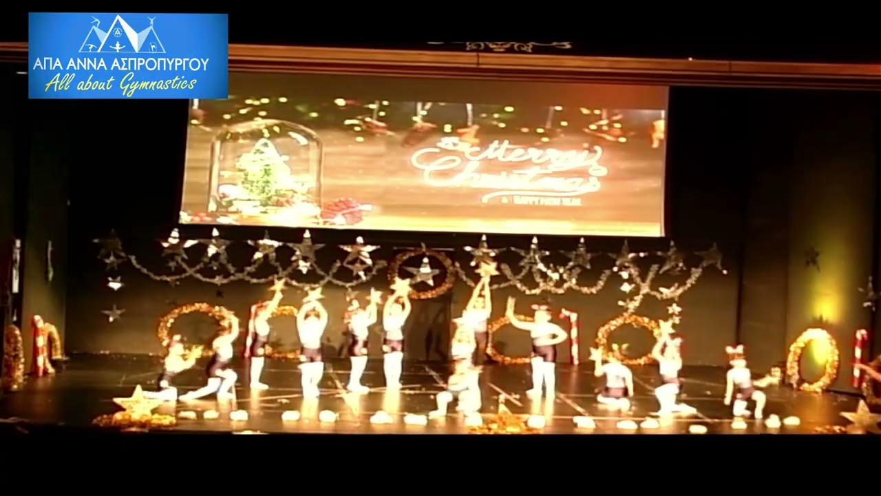 Queens team gymnastics.  To Λάμπρο αστέρι 