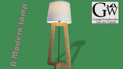 A Modern Table Lamp