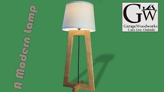 Get the Plans here: http://www.garagewoodworks.com/GW_Store.php#table_lamp Patreon: https://www.patreon.com/