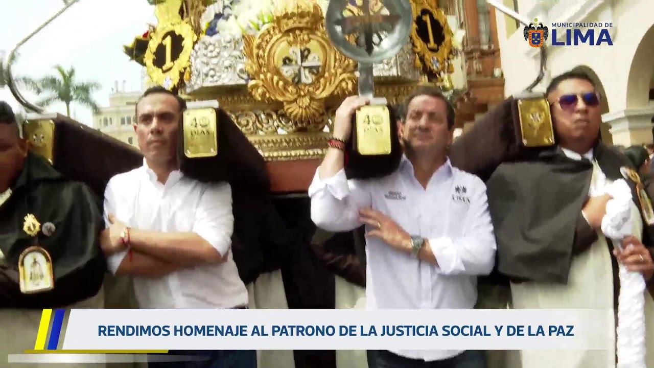 Homenaje a san Martín de Porres  | 16 de noviembre.