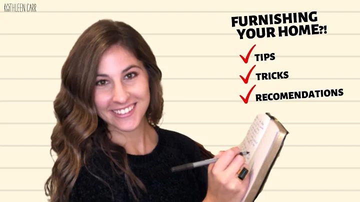How to Furnish Your Home!