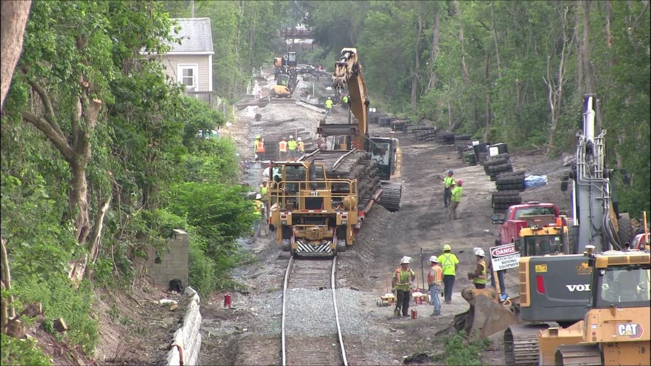 South Coast Rail Removing old railroad tracks for replacement Fall