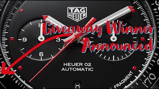 WATCH GIVEAWAY WINNER ANNOUNCEMENT