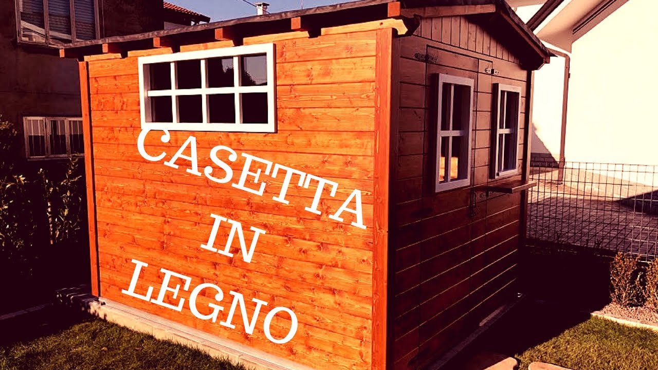 Costruzione Di Una Casetta In Legno Tessari Alberto