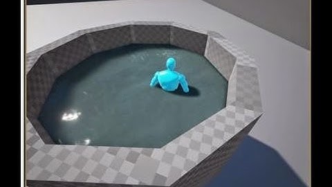 UE4 Tutorial - How to create swimmable water
