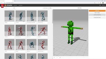 Qubicle Models animated via Mixamo and into SGB  | Qubicle, Mixamo, Smile Game Builder (oh my!)