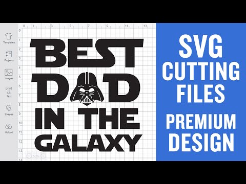 Best Dad In The Galaxy Svg Cut File for Cricut