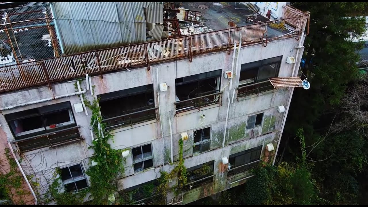 廃墟 ドローン空撮 広島 五日市 マディソン郡の橋 Youtube