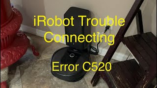 iRobot Trouble Connecting Error C520 by Papa Joe knows 156 views 6 days ago 1 minute, 20 seconds