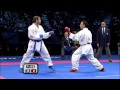 Islamoutdin Eldaruchev vs Salvatore Loria :: WKF World Karate Championships :: Belgrade 2010