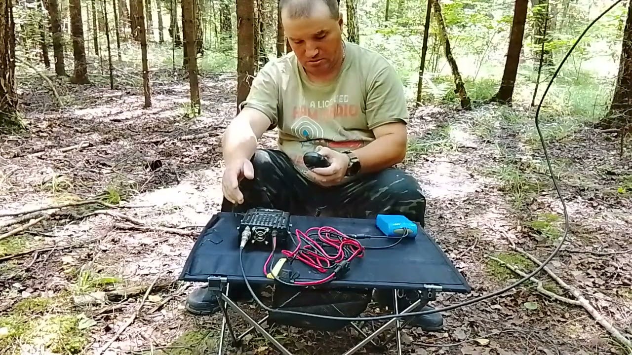 Радиовылазка с радиостанцией TYT th 8600