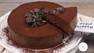 Torta mousse al cioccolato facile e veloce ricetta Ho Voglia di Dolce
