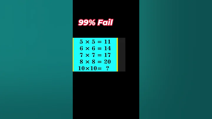 🔥 Only 1% Can Solve This Math Puzzle in 10 Seconds! 🧠 #maths #mindbendingquiz #braintestsolution