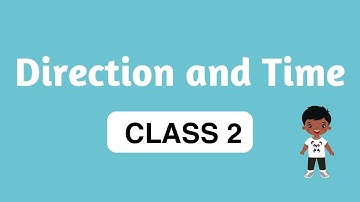 Class 2 EVS - Direction and Time | Cbse Education | Talentina
