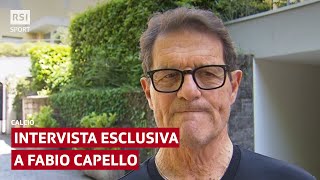 FABIO CAPELLO RICORDA SILVIO BERLUSCONI IN UN'INTERVISTA ESCLUSIVA | RSI SPORT