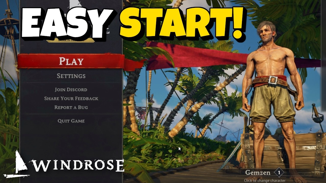 Best Way to Start in Windrose - Beginner's Guide