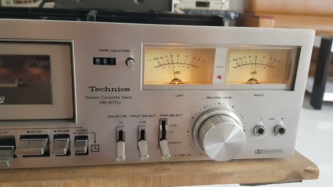 Tape Technics RS-617U(đả bán):thu phát tốt,pre hay.0565866388