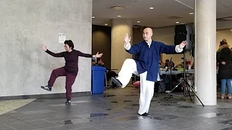 Tai-chi Demonstration in Canada