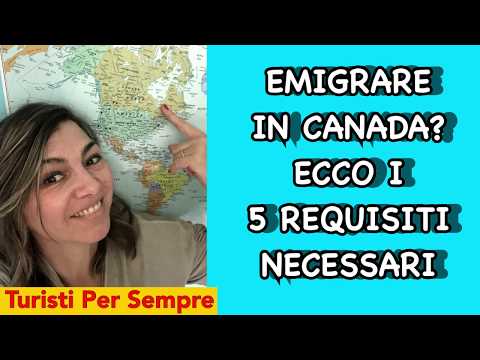 Video: Come Trasferirsi In Canada: Cosa Sapere Sul Visto Per Le Vacanze Di Lavoro