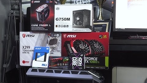 Building a pc with i9-7900X and GTX 1080 Ti Gaming X | AZPC TV