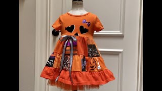 Thrift Flip - Halloween Ruffled Dress from T-shirts
