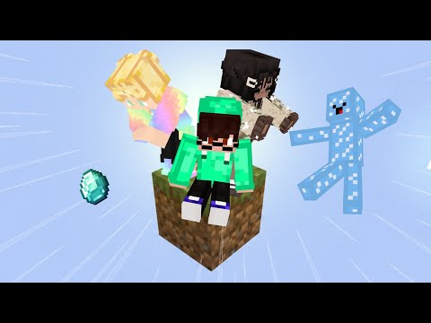 WE SURVIVED (or not) on ONE BLOCK in MINECRAFT
