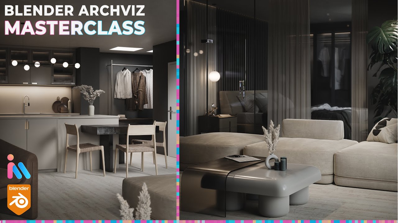 Blender Archviz MASTERCLASS | Archvis #3 | iMeshh.com Guide - YouTube