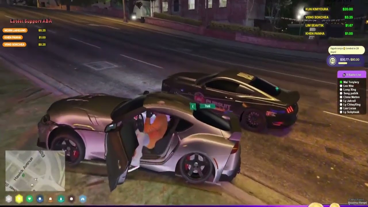 (Sam Gaming) Stream highlight GTA5 Angkor RP 09 #អាផាកឡូវ  #អាលើយ #អាខ្វិត