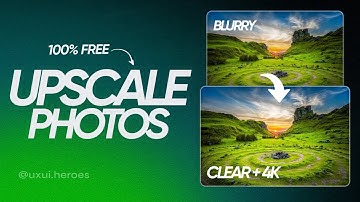 Blur images to high resolution photos in seconds using FIGMA AI 🔍✨ #imageediting #imageupscale