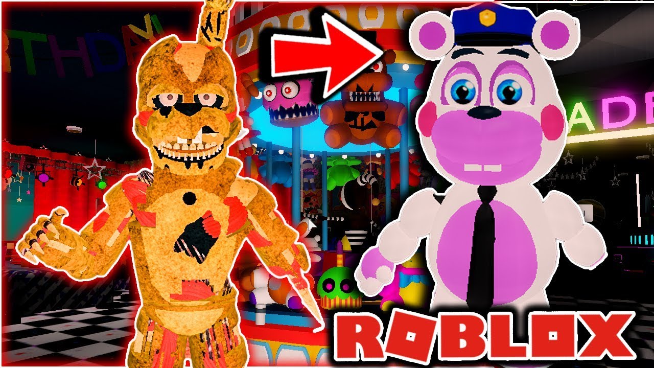 FNAF FIVE Remade!] FNAF Paper RP [Anime Pizzeria] - Roblox