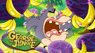 The Craziest Ape In The Jungle 🤪 | George of the Jungle | 1 Hour Compilation | Cartoons For Kids