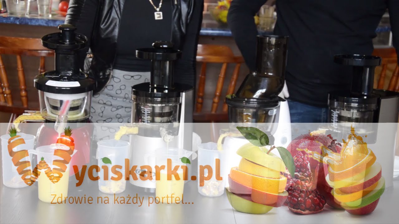 Test 2 Wyciskarek Hurom, Omega, Kuvings, Cooksense Ananas YouTube