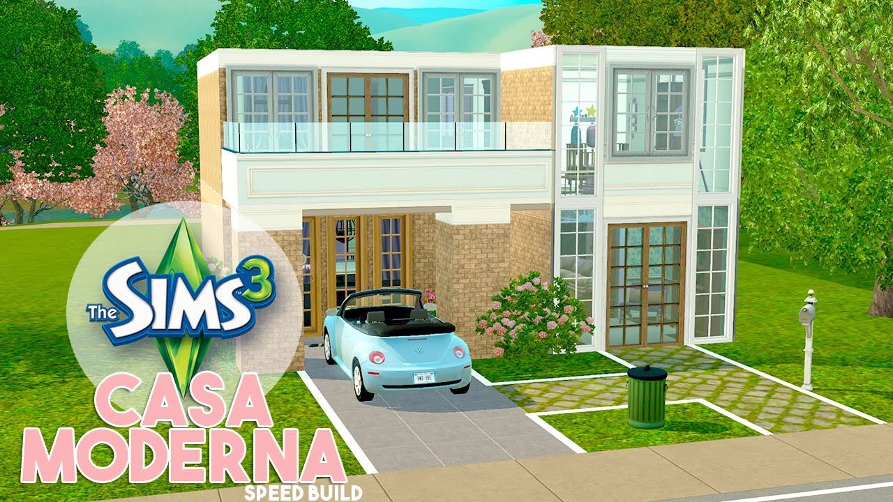 The Sims 3 | Speed Build CASA MODERNA: Colab Com K Coelho