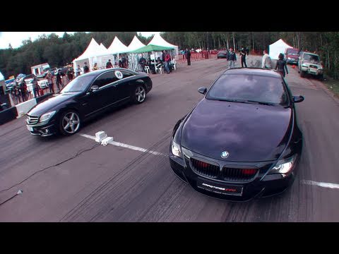 Mercedes CL63 AMG vs BMW M6