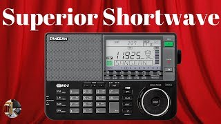 Sangean ATS-909X AM FM LW Shortwave SSB Portable Radio Unboxing & Review screenshot 2